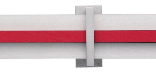 81 Irina alluminio satinato opaco RO rosso