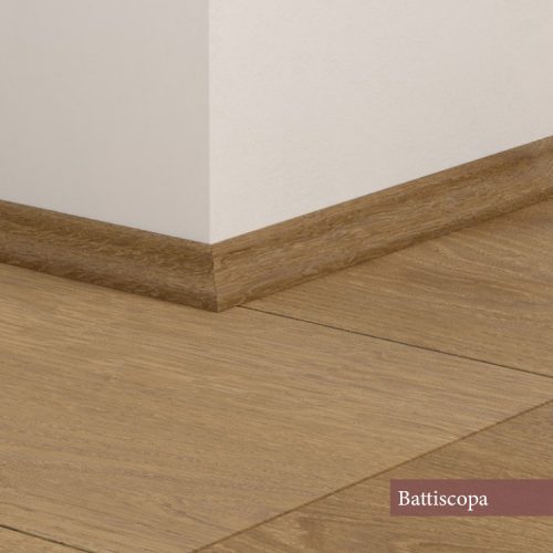 rovere affumicato elegante battiscopa