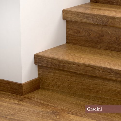 rovere d’autunno marrone gradini