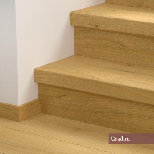 rovere miele spazzolato gradini