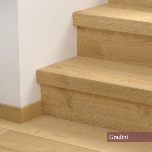 rovere naturale elegante gradini