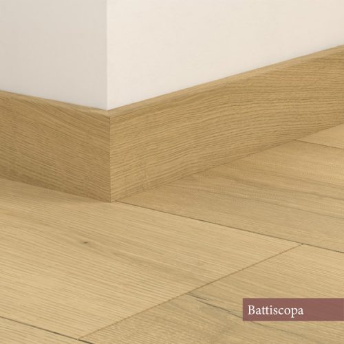 rovere spazzolato beige battiscopa