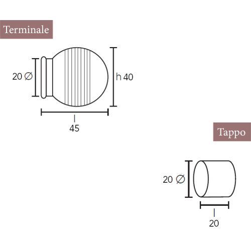 graziella terminale e tappo
